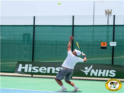 تأهل 5 مصريين لربع نهائي التنس بدورة الألعاب الأفريقية