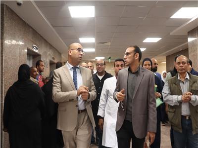 وكيل وزارة الصحة يتابع التشغيل الكلي لمستشفى نجع حمادي الجديدة 