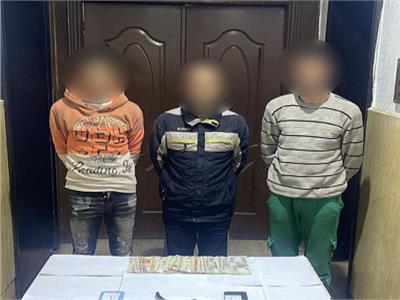  ضبط 7 عاطلين لقيامهم بارتكاب جرائم سرقة بالقاهرة| صور 
