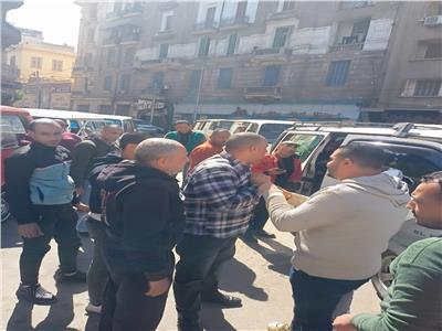 حملات مكبرة على محطات الوقود ومواقف السيارات في الإسكندرية | صور