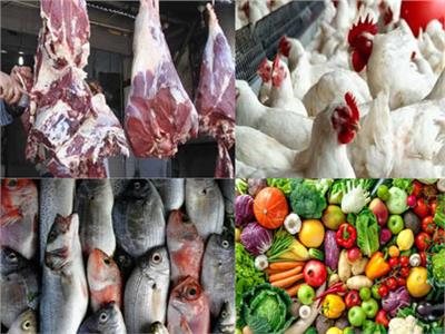 أسعار اللحوم والدواجن والخضروات والفواكه اليوم الأحد 24 مارس  