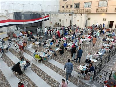 مركز شباب إيتاي البارود يشارك في أكبر مائدة إفطار جماعي لمراكز التخاطب    