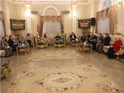 محافظ المنيا يستقبل  السفيرة الأمريكية بالقاهرة لبحث سبل التعاون المشترك