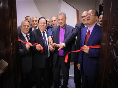 رئيس الإنجيلية يشهد افتتاح كنيسة ساحل طهطا وتنصيب القس يوسف لكوم 