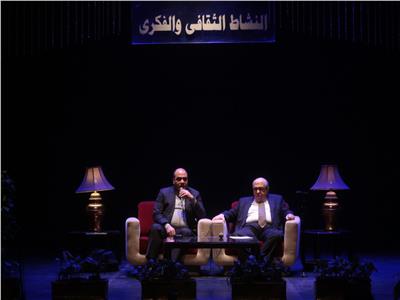 الفقي والباز يستعرضا قضايا العالم العربى في صالون الأوبرا الثقافي