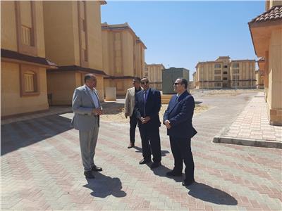محافظ شمال سيناء يتفقد مدينة رفح الجديدة