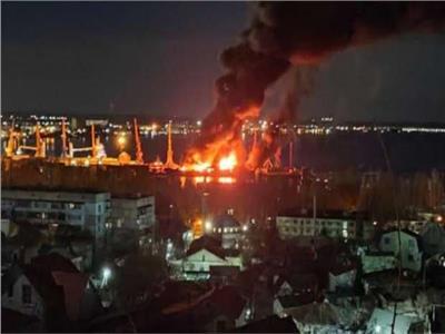 الدفاع الأوكرانية: قصفنا سفينة روسية في شبه جزيرة القرم