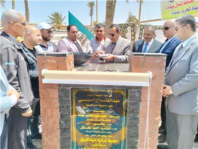 محافظ شمال سيناء يفتتح مدرسة الطويل للتعليم الأساسي 