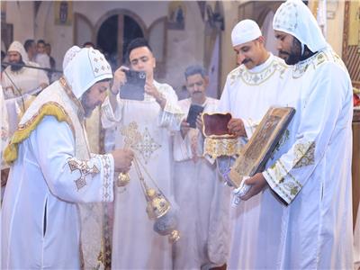 احتفالات الأقباط بعيد القيامة بدير الأنبا متاؤس الفاخوري بالأقصر| صور