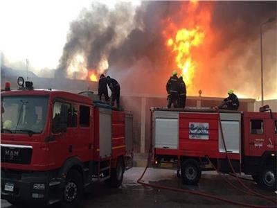 إخماد حريق داخل مدرسة ثانوي بالمنيا دون وقوع إصابات