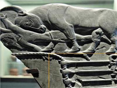 حكاية أثر| لوحة «الملك الثور» وثيقة تاريخية تجسد القوة والانتصار