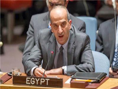 مندوب مصر لدى الأمم المتحدة: الجرائم الإسرائيلية وصلت إلى حد قتل موظفي الأمم المتحدة