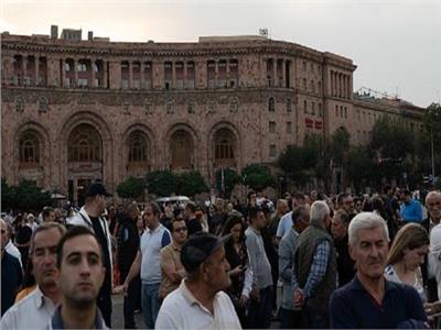 اعتقال 113 متظاهرا طالبوا باستقالة باشينيان
