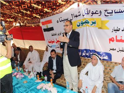 الغنام: لا مساس بالأراضي الخاصة بالمواطنين في شمال سيناء