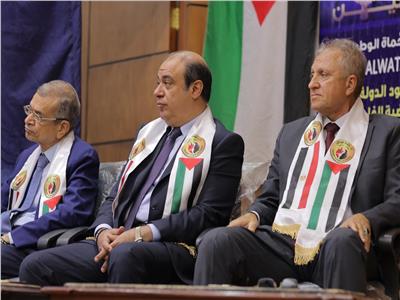جهود مصر في دعم القضية الفلسطينية بندوة حزب حماة الوطن بالدقهلية