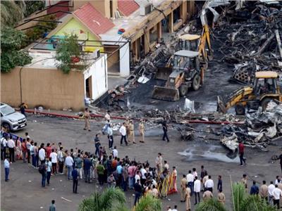 حادث مروع.. حريق بمتنزه ترفيهي في الهند |صور