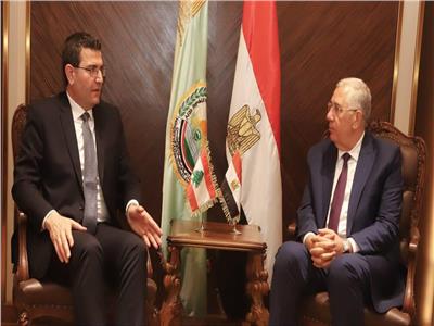 وزيرا الزراعة في مصر ولبنان يبحثان تعزيز التعاون المشترك