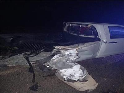 إصابة 5 أشخاص في تصادم سيارتين على طريق بورسعيد بإلاسماعيلية