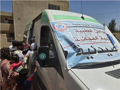 الكشف على 417 شخصاً بالقافلة الطبية بمركز شباب الهيش بالإسماعيلية