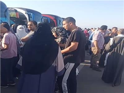 حجاج الجمعيات الأهلية بكفر الشيخ يغادرون لأداء مناسك الحج‎