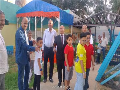 افتتاح حديقة الطفل بمدينة المطرية بالدقهلية