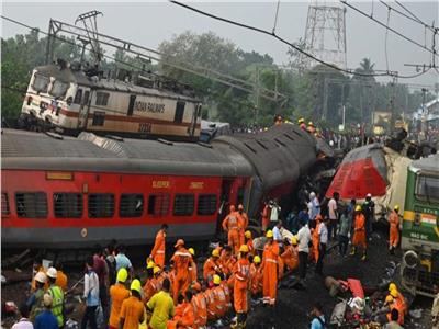 مقتل خمسة أشخاص في تصادم قطارين بالهند  