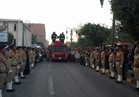 صور| المنيا تودع جثامين 3 شهداء في حادث الواحات الإرهابي