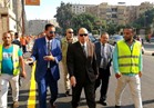 محافظ القاهرة يتفقد أعمال تطوير محور شارع النصر بالنزهة