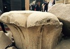 الآثار: نقل تاج عمود من مدينة سمنود للمتحف المصري الكبير