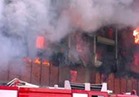 إخماد حريق مروع بمستشفى خاص بالمنوفية