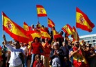 احتشاد الآلاف في شوارع مدريد وبرشلونة مع تزايد التوتر بشأن كتالونيا