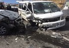 إصابة 13 شخصًا في حادث على الطريق الصحراوي بالمنيا