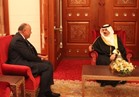 شكري يلتقى بملك البحرين ويجرى محادثات مع وزير الخارجية