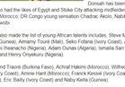 موقع غاني يختار صبحي من أفضل 25 موهبة إفريقية