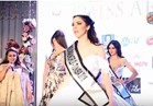 لحظة تتويج ملكة "جمال العرب "  تونس  "ياسمين غازي "