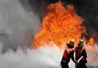 عاجل| حريق هائل في محطة كهرباء بسوهاج 