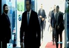 الرئيس السيسي يصل قاعة مؤتمرات منتدى شباب العالم 