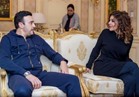 بالصور| صابر الرباعي ولقاء خاص مع الديفا سميرة سعيد بالكويت 