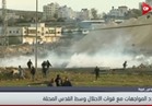 فيديو.. اشتباكات بين الفلسطينيين وقوات الإحتلال الإسرائيلي وسط القدس 
