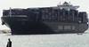 سفينة شحن عملاقة تصل إسرائيل في طريقها لنيويورك