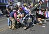 إصابة أربعة في انفجار بمخيم للمحتجين المناهضين للحكومة التايلاندية 