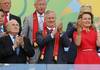 ملك بلجيكا ورئيس الفيفا يحضران مباراة الشياطين الحمر والدب الروسي