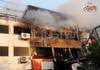 إخماد حريق بصيدلية مستشفى السلوم المركزي بمطروح