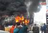 الحماية المدنية تتمكن ما اخماد النيران في ترام الحضرة بالاسكندرية