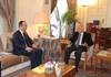 العربي يبحث مع وزير خارجية ألبانيا مواجهة الإرهاب في المنطقة