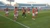 تسخين لاعبي الأهلي قبل مباراة الفريق أمام النجم الساحلي - عدسة محمد مهران 