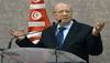 بالفيديو| الرئيس التونسي يشهد تأبين شهداء الأمن الرئاسي
