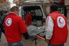 الهلال الأحمر السوري يجلي 18 حالة مرضية من بلدة مضايا المحاصرة