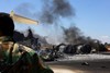 سماع دوي انفجار في المطار العسكري لمدينة مصراتة الليبية 