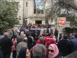 محامون يحتشدون داخل نقابتهم لتنفيذ حكم بطلان شروط قيد ٢٠١٧